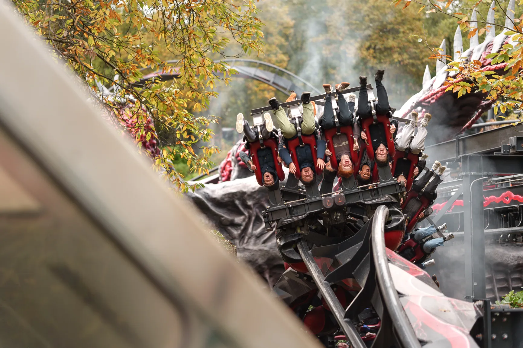 Rides, performers and autumn landscapes at Alton Towers